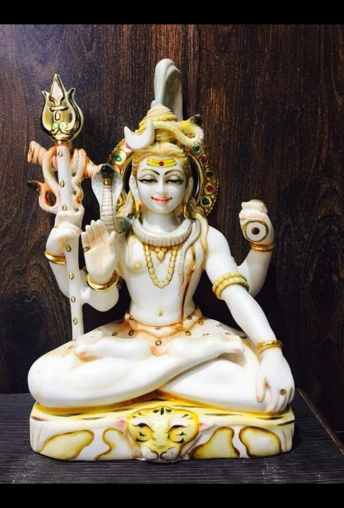 Premium Lord Shiva Marble Statue